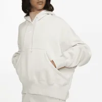 Nike Sportswear Phoenix Fleece жіноча Over-оверсайз Pullover Толстовка з капюшоном колір коричневий