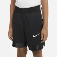 Nike Dri-FIT Elite Big детские (для мальчиков) баскетбольные шорты цвет черный