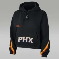 Nike Phoenix Suns Courtside Statement Edition женская Jordan NBA Fleece Pullover Толстовка с капюшоном цвет черный