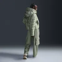 Nike Sportswear Swoosh Puffer PrimaLoft® жіноча Therma-FIT оверсайз Hooded Куртка колір зелений