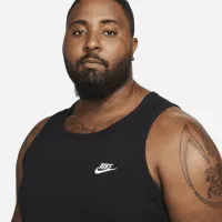 Nike Sportswear Club чоловічі Tank колір чорний