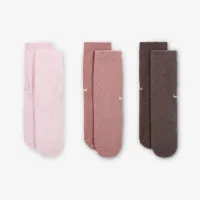 Nike Little дитячі Supersoft Cozy шкарпетки (3 пар) Pink