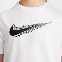 Nike Multi Big дитячі (для хлопчиків) Dri-FIT Short-Sleeve Top колір білий