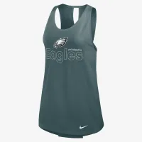 Philadelphia Eagles жіноча Nike Dri-FIT NFL Tank Top колір зелений