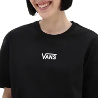 Футболка Vans Flying V оверсайз VN0A7YUTBLK1 -  Черная