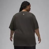 Nike Jordan жіноча Graphic Girlfriend футболка (великі розміри) колір чорний