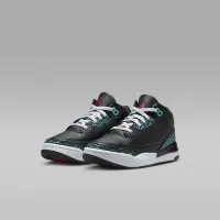 Nike Jordan 3 Retro Little дитячі Кросівки колір чорний