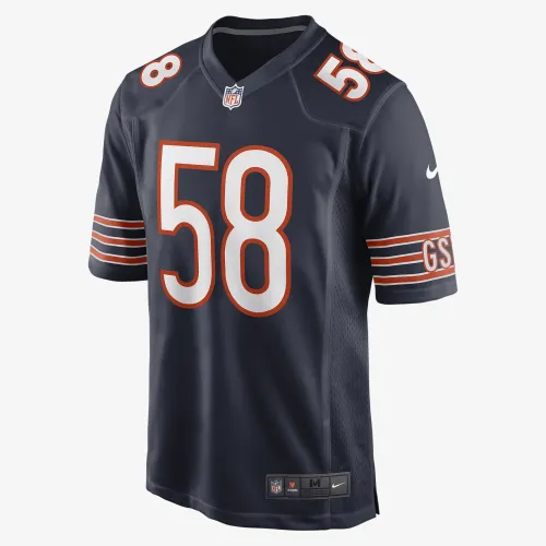 Darnell Wright Chicago Bears чоловічі Nike NFL Game Football Jersey блакитний