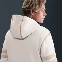 Nike Club чоловічі Fleece Pullover Толстовка з капюшоном колір сірий