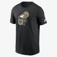 New Orleans Saints Rewind Logo Essential чоловічі Nike NFL футболка колір чорний