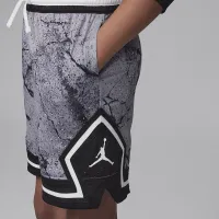 Nike Jordan Dri-FIT Big дитячі MJ Printed Sport Diamond шорти колір сірий