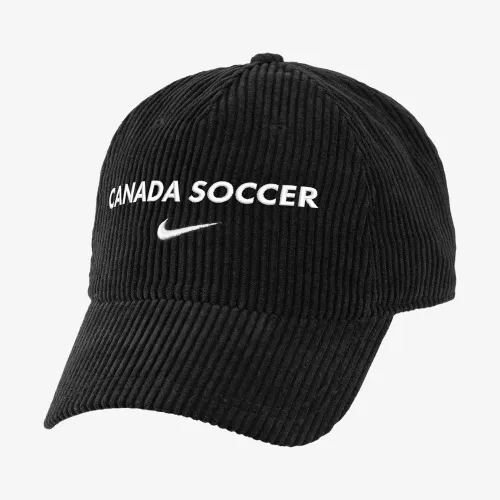 Canada Nike Soccer Corduroy Cap колір чорний