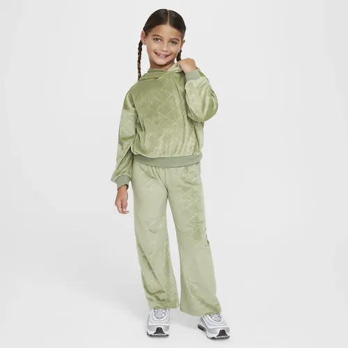Nike Little дитячі 2-Piece Cozy Monogram Print комплект колір зелений