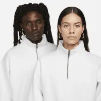 Nike Solo Swoosh чоловічі 1/4-Zip Top колір коричневий