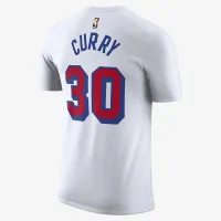 Stephen Curry Golden State Warriors Essential Hardwood Classics чоловічі Nike NBA футболка колір білий