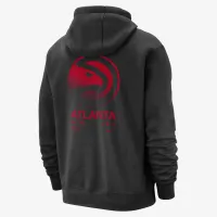 Atlanta Hawks Club Courtside чоловічі Nike NBA Pullover Толстовка з капюшоном колір чорний