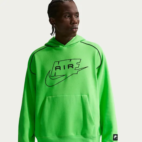 Nike Air чоловічі Fleece Pullover Толстовка з капюшоном колір зелений