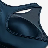 Nike Swoosh Medium Support женская Padded Sports Bra (большие размеры) синий