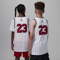 Nike Jordan23 Big детские Printed Jersey цвет белый