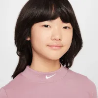Nike Sportswear Girls' Long-Sleeve Top колір фіолетовий