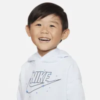 Nike Sportswear Shine Fleece Pullover Толстовка с капюшоном Toddler Толстовка с капюшоном синий