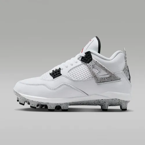 Nike Jordan 4 Retro MCS бейсбольные бутсы цвет белый