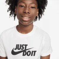 Nike Sportswear Big дитячі футболка колір білий