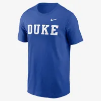 Duke синий Devils Primetime Wordmark мужские Nike College футболка синий