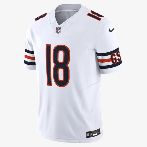 Caleb Williams Chicago Bears мужские Nike Dri-FIT NFL Limited Jersey цвет белый