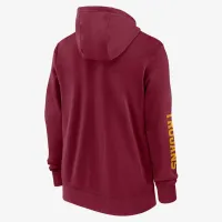 USC Trojans Sideline Team Issue чоловічі Nike College Full-Zip Толстовка з капюшоном колір червоний