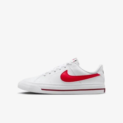 Nike Court Legacy Big дитячі Кросівки колір білий