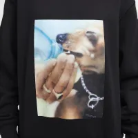 Nike SB Skate Fleece Crew цвет черный