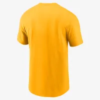 колір зелений Bay Packers Faded Essential чоловічі Nike NFL футболка Yellow
