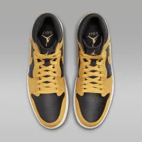 Nike Air Jordan I High G мужские для гольфа Кроссовки Yellow