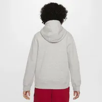 Nike Big дитячі Wrestling Pullover Толстовка з капюшоном колір сірий