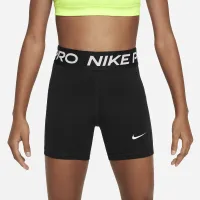 Nike Pro Leak Protection: Period Girls' Dri-FIT шорти колір чорний