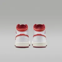 Nike Air Jordan 1 Mid SE Big дитячі Кросівки колір білий