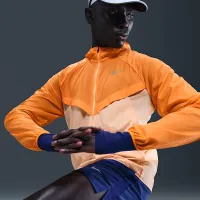Nike Stride чоловічі Repel UV Running Куртка Orange