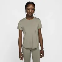 Nike One Classic женская Dri-FIT Short-Sleeve Top цвет зеленый