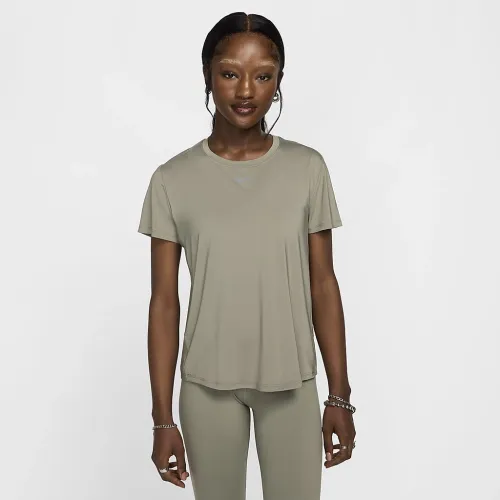 Nike One Classic жіноча Dri-FIT Short-Sleeve Top колір зелений