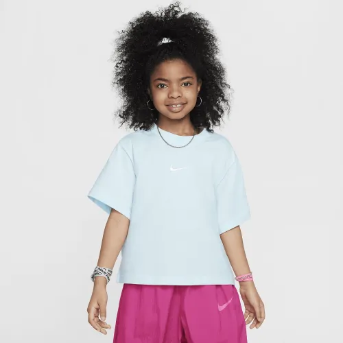 Nike Sportswear Big дитячі (Girls') T-Shirt блакитний