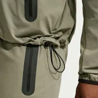 Nike Tech мужские Dri-FIT Woven Full-Zip Windrunner Куртка цвет серый