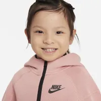 Nike Sportswear Tech Fleece Full-Zip комплект Toddler 2-Piece Толстовка з капюшоном комплект Pink