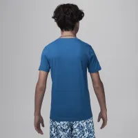 Nike Jordan Big дитячі футболка блакитний