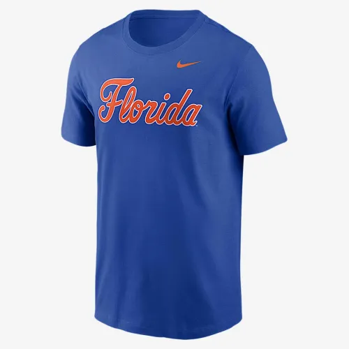Florida Gators Baseball Wordmark чоловічі Nike College футболка блакитний