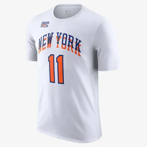 Jalen Brunson New York Knicks Essential City Edition чоловічі Nike NBA футболка колір білий