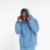 Кофта/футболка New Balance MT44584HEB - Голубая