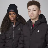 Nike Jordan Big детские Welded Puffer Куртка цвет черный