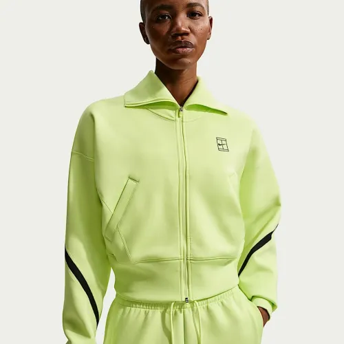 Nike Advantage женская Dri-FIT Full-Zip Tennis Куртка Yellow