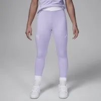 Nike Jordan Fundamentals Big детские лосины цвет фиолетовый